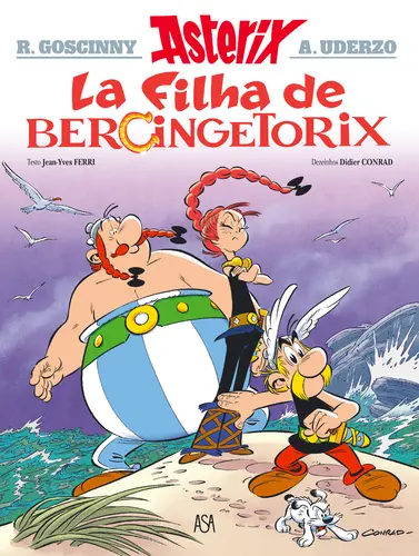 Astérix 38 -La Filha de Vercin -Mirandês