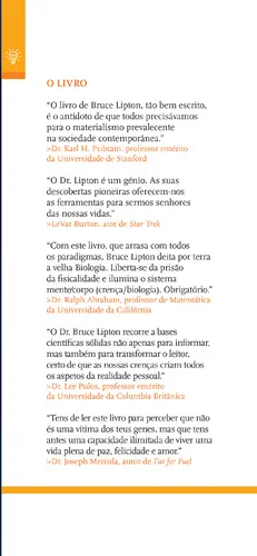 A Biologia da Crença