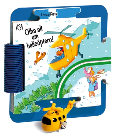 Olha ali um helicóptero!