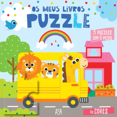 Os Meus Livros-Puzzle: As Cores