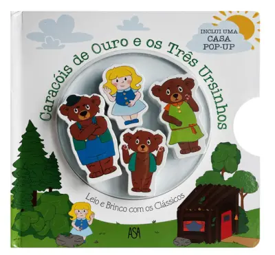 Caracóis de Ouro e os Três Ursinhos: Leio e Brinco com os Clássicos