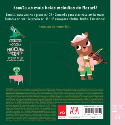Livros Sonoros: As Minhas Melodias de Mozart