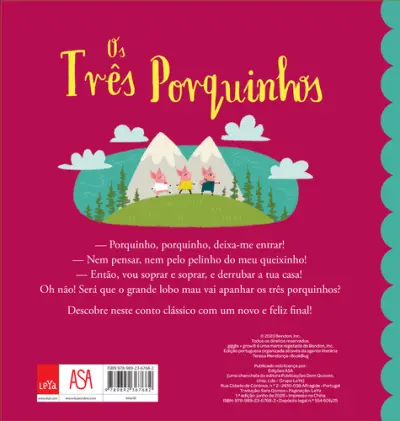 Os Três Porquinhos: Livro de Histórias – Aldeia de Madeira - (Imagem 2 de 3)