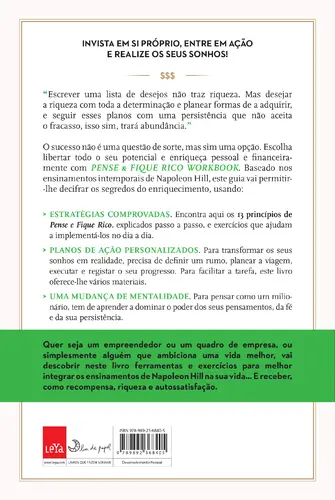 Pense e Fique Rico – Workbook