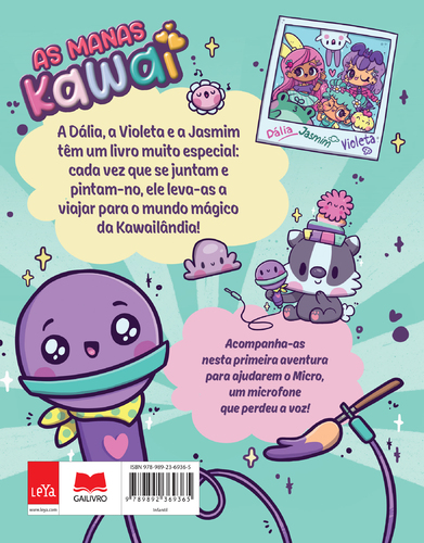 As Manas Kawai 1 - As Aventuras no Campo Cantor - (Imagem 2 de 2)