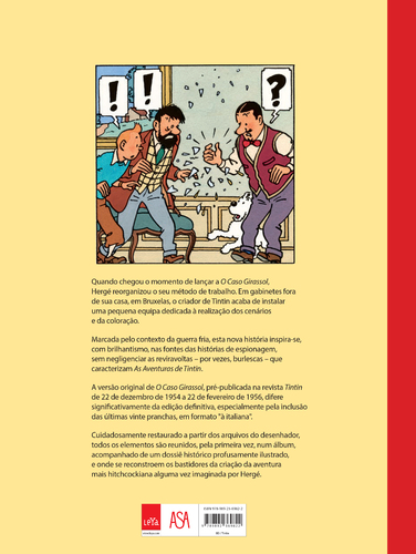 Tintin – O Caso Girassol - versão da revista Tintin (2026) - (Imagem 2 de 2)