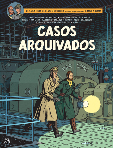 Capa do artigo Blake et Mortimer - Casos arquivados