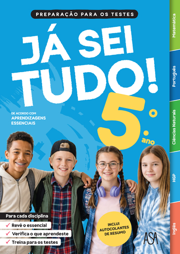 Capa do artigo Já sei tudo!  5.º ano