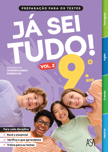 Capa do artigo Já sei tudo! 9.º ano - volume 2