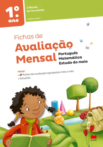 Fichas avaliação Mundo da Carochinha 1º