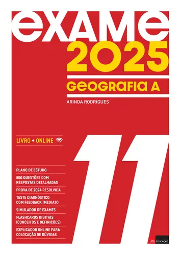 Exame 2025 Geografia A 11.º ano