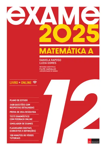 Exame 2025 Matemática A 12.º ano