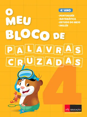 Bloco palavras cruzadas 4.º ano