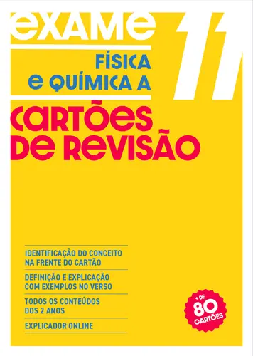 Cartões de Revisão Física e Química A 11