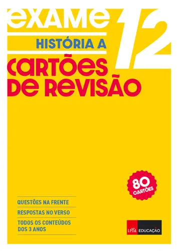 Cartões de Revisão - História A 12