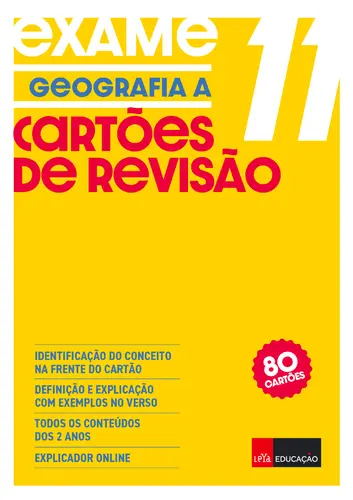 Cartões de Revisão - Geografia A 11