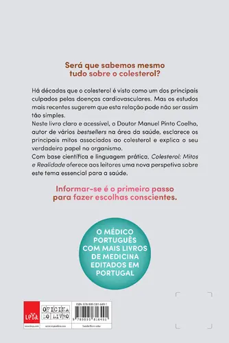 Colesterol: Mitos e Realidade