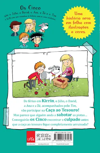 Os Mini Cinco 19 – Os Cinco e a Caça ao Tesouro - (Imagem 2 de 2)
