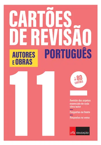 Cartões de Revisão Autores e Obras 11.º