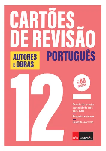 Cartões de Revisão Autores e Obras 12.º