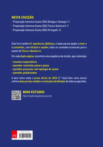 EXAME 2026 Preparação intensiva Física e Química A 11