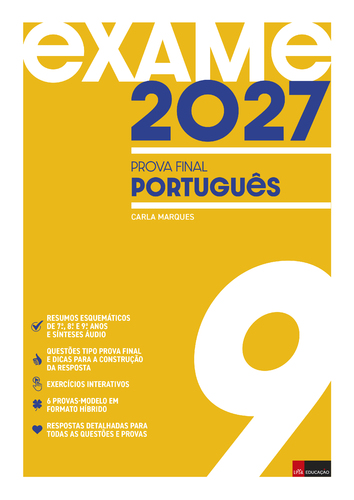Capa do artigo EXAME 2027 Portugues 9
