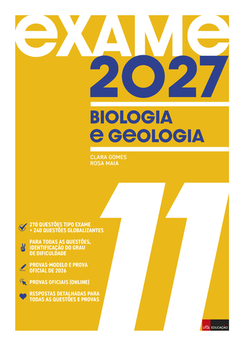 Capa do artigo EXAME 2027 Biologia e Geologia 11