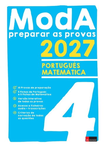 Capa do artigo Provas Moda 2027 Português e Matemática 4.º ano