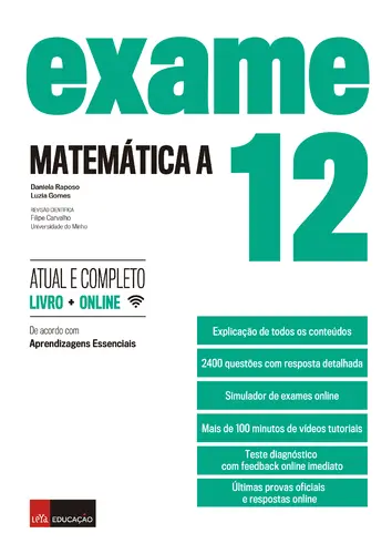 Capa do artigo Exame Matemática A 12