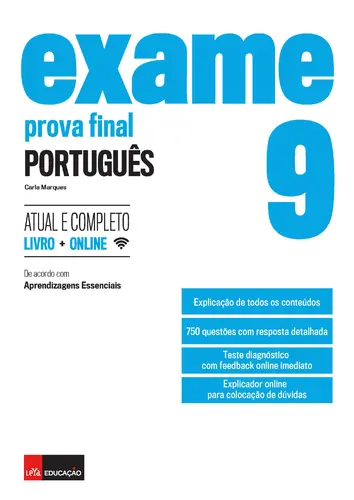  Exame Prova Final Português 9 - (Imagem 2 de 2)