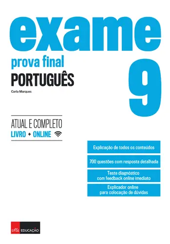 Capa do artigo  Exame Prova Final Português 9