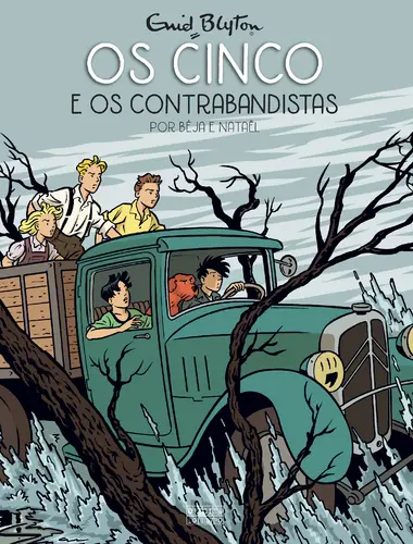 Os Cinco e os Contrabandistas - BD 4