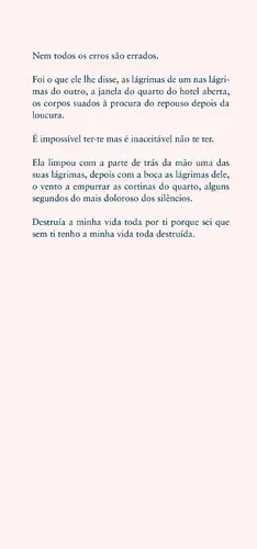 É urgente amar
