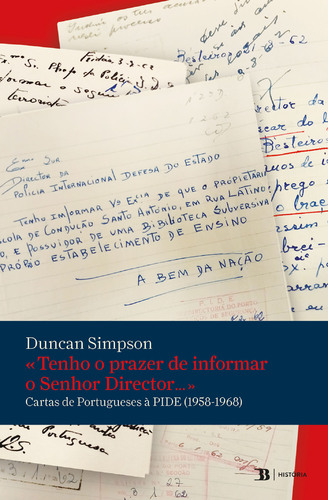 Capa do artigo «Tenho o prazer de informar o Senhor Director...»
