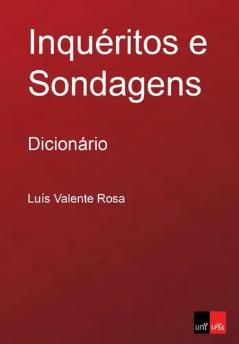 Inquéritos e Sondagens - Dicionário