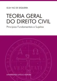 TEORIA GERAL DO DIREITO CIVIL. Princípio