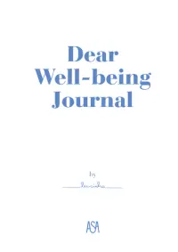 Dear Well-being Journal (EN)